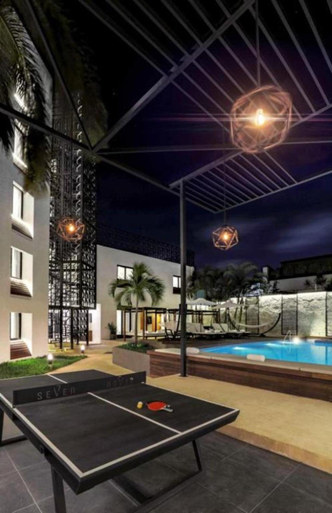 Seven Boutique Apartments Cancun Exterior photo